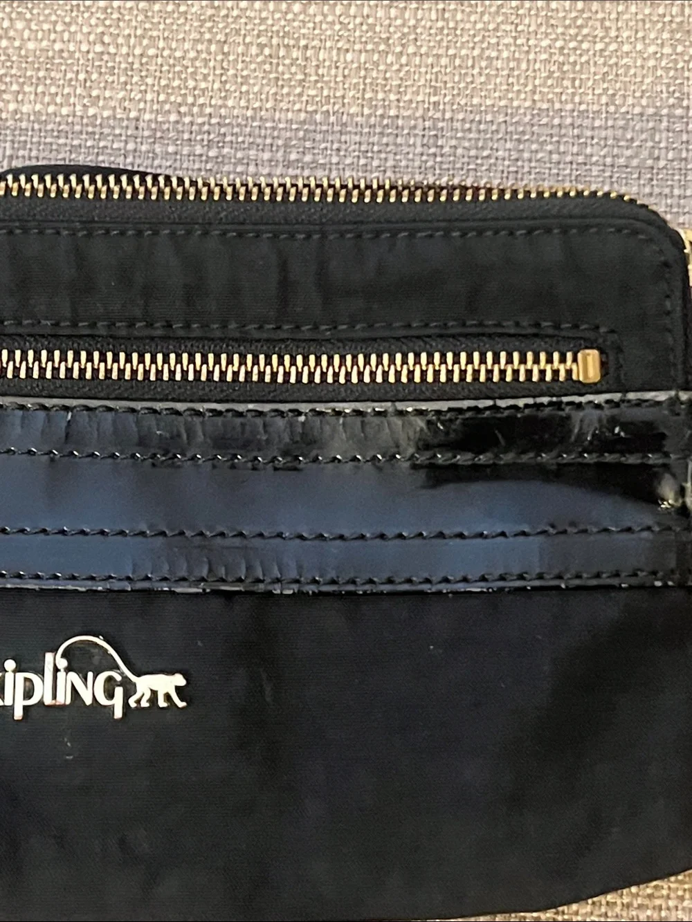 Kipling Iani - Black Patent Combo